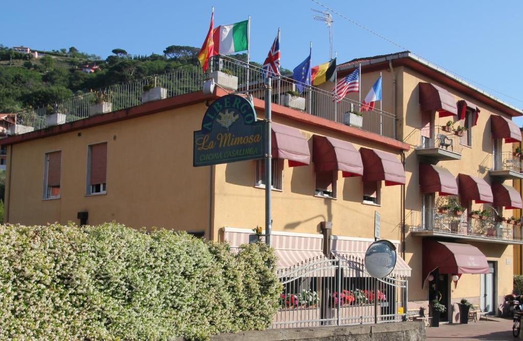 Albergo La Mimosa Lerici Bagian luar foto